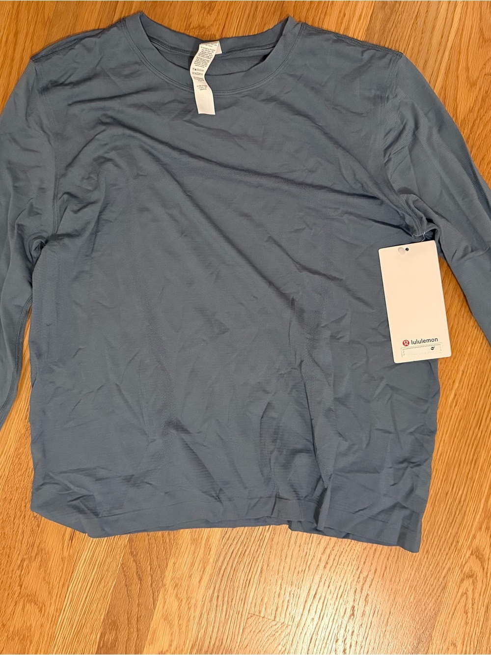 lululemon athletica swiftly relaxed long sleeve shirt - Slate Blue